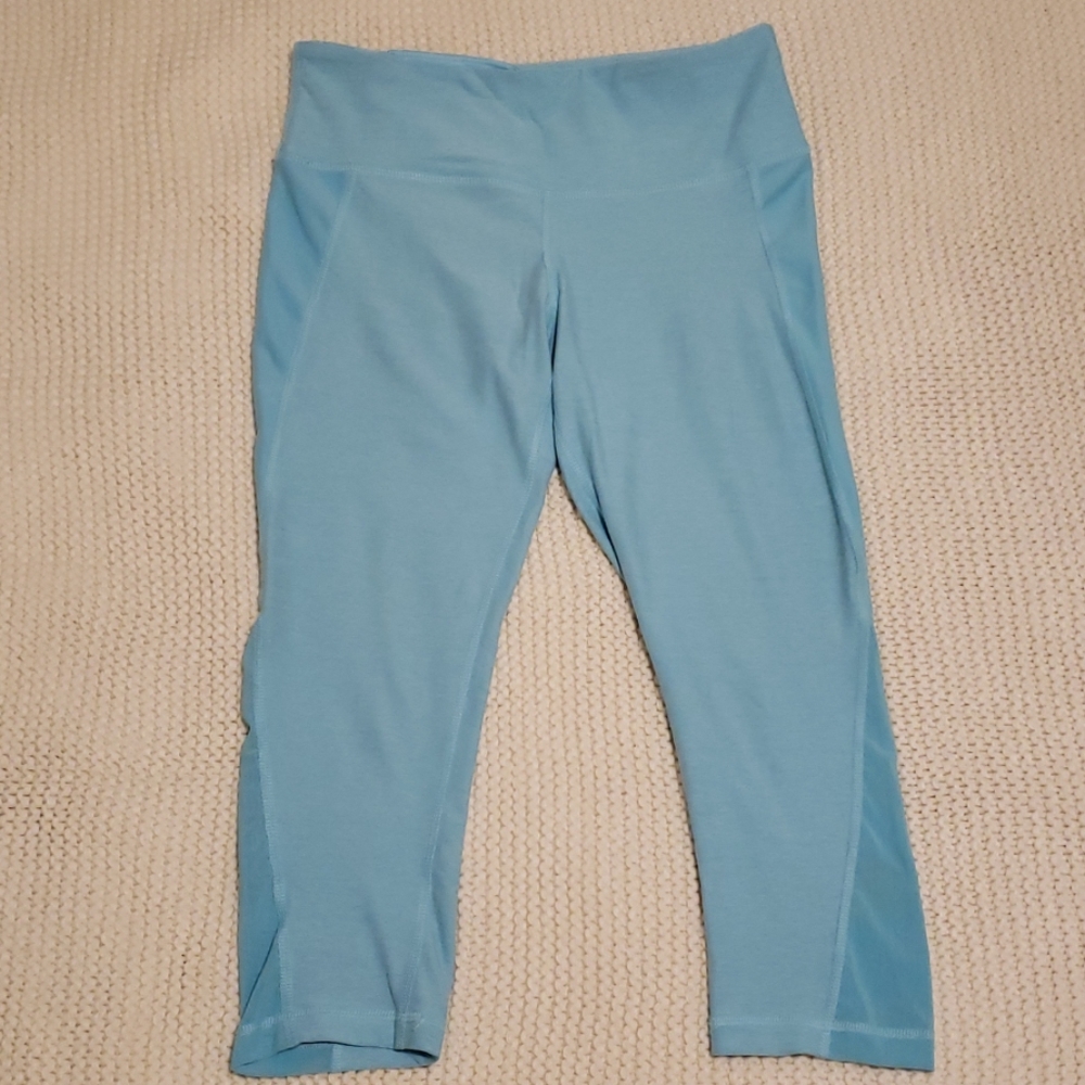 Scorpio Sol Mesh Insert Cropped Leggings